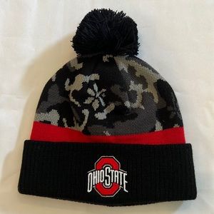 The OSU Official Camo Winter Hat Buckeyes